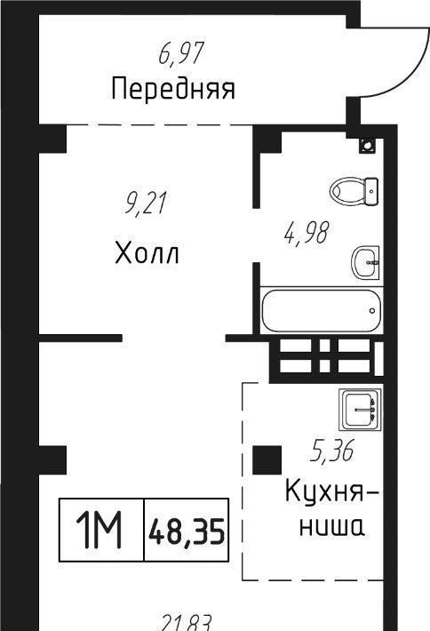 квартира г Владивосток р-н Советский Чайка ЖК «Чайка» фото 1