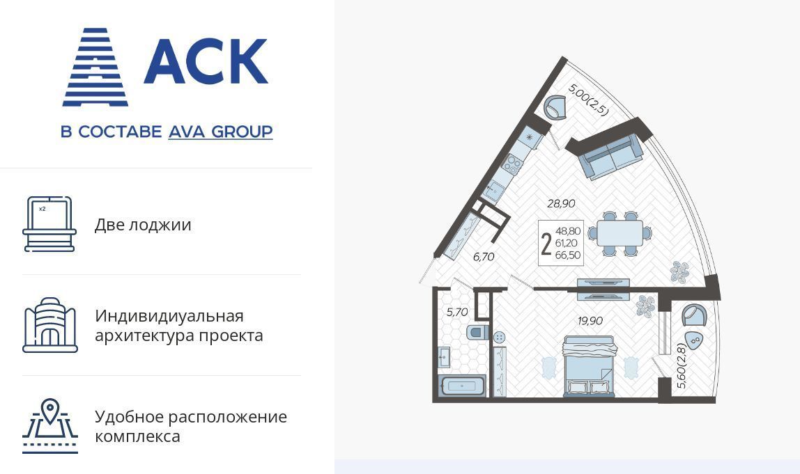 квартира г Краснодар р-н Прикубанский ул Садовое кольцо ЖК «Зеленодар» фото 1