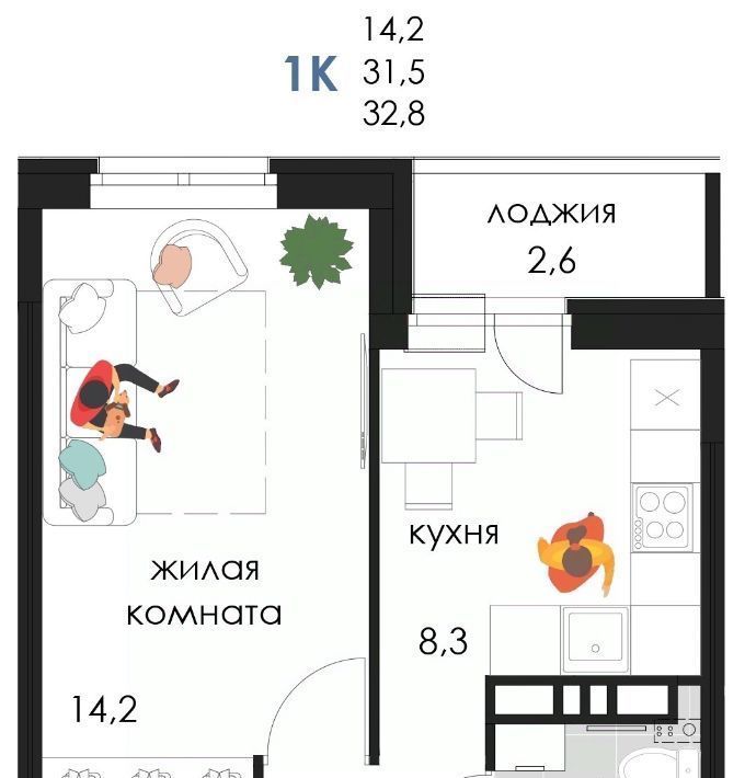 квартира г Пермь р-н Мотовилихинский ул Лифанова 38 фото 1