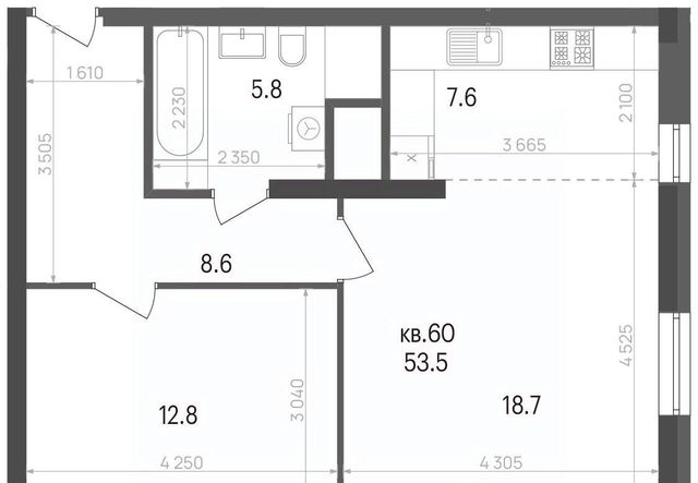 р-н Кировский дом 1 фото