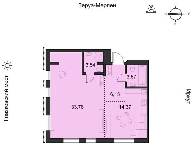 квартира р-н Свердловский Затон кв-л фото