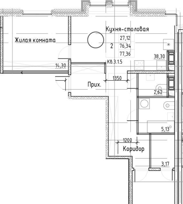 квартира г Санкт-Петербург р-н Московский ул Заставская 30 фото 1