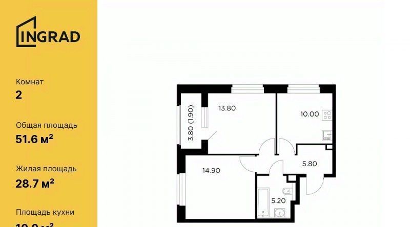 квартира г Мытищи ЖК «Белый мыс» к 11. 2, Медведково фото 1