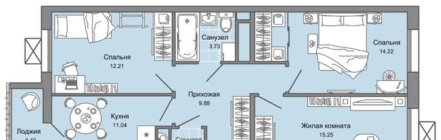 р-н Заволжский ЖК Юлла 10-й кв-л фото