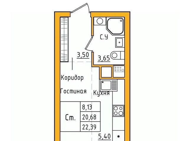 р-н Калининский ул Летчика Кобелева 5/1 фото