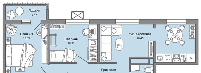 р-н Заволжский Новый Город ЖК Юлла 10-й кв-л фото