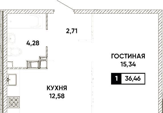 р-н Прикубанский микрорайон «Губернский» фото