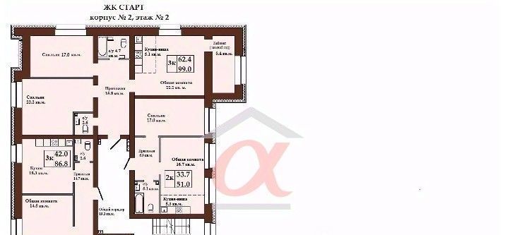 квартира г Кемерово р-н Заводский ул Тухачевского 29б фото 25