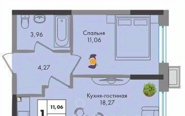 квартира г Краснодар р-н Прикубанский ул им. генерала Брусилова 1/1 5 лит фото 1