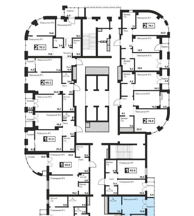 квартира г Челябинск р-н Центральный ул Труда 157а фото 2