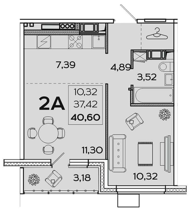 квартира г Пенза р-н Железнодорожный ул Баталина 31 фото 4