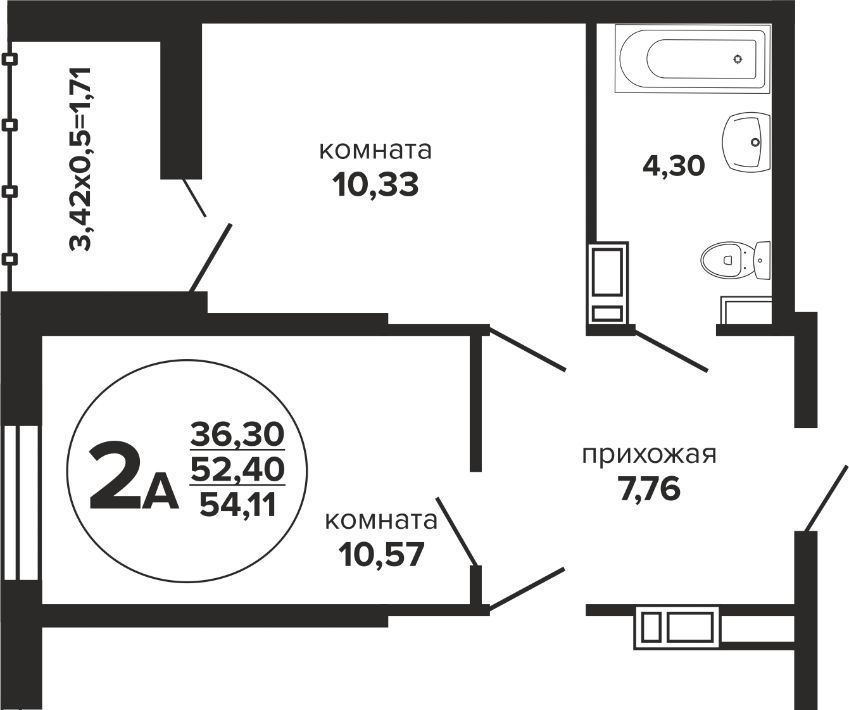 квартира г Краснодар р-н Прикубанский Музыкальный ул им. Дунаевского И.И. фото 1