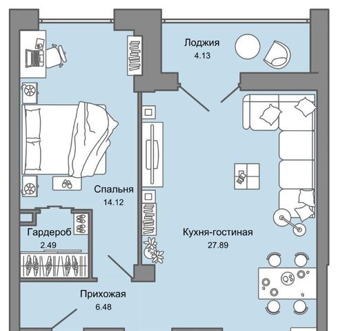 квартира р-н Заволжский Новый Город Центральный кв-л фото