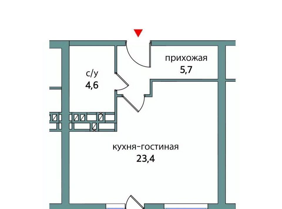 квартира г Самара Спортивная ЖК Логика-2 фото 1