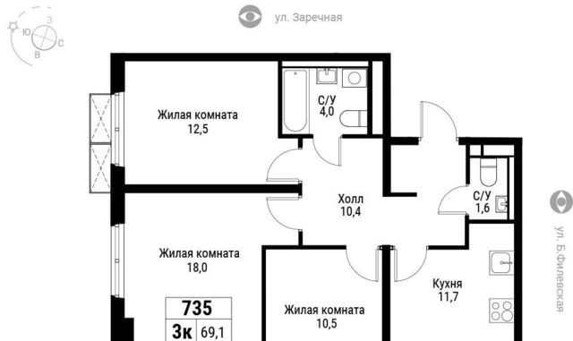 метро Фили ул Большая Филёвская 3к/2 фото