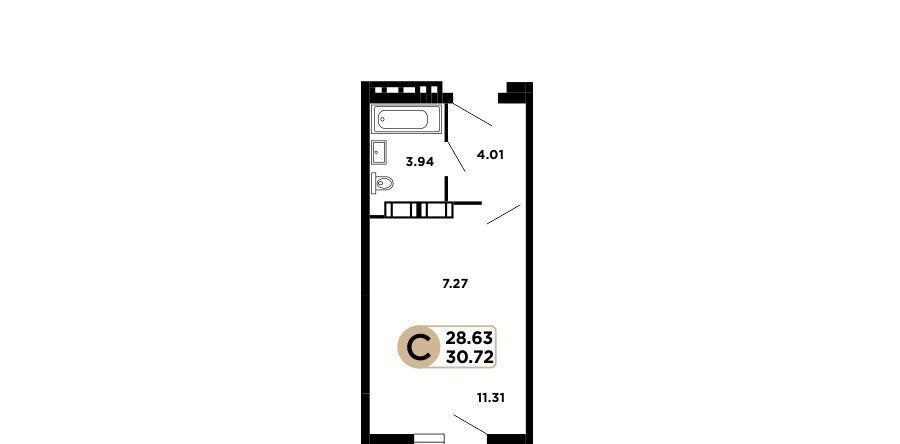 квартира г Самара р-н Кировский ш Московское 57 18-й км фото 1