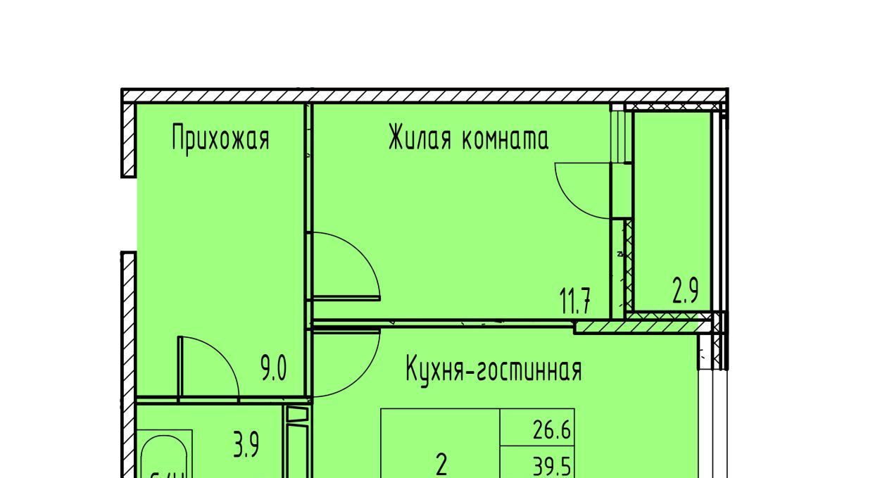 квартира г Ростов-на-Дону р-н Советский ЖК Грей фото 1