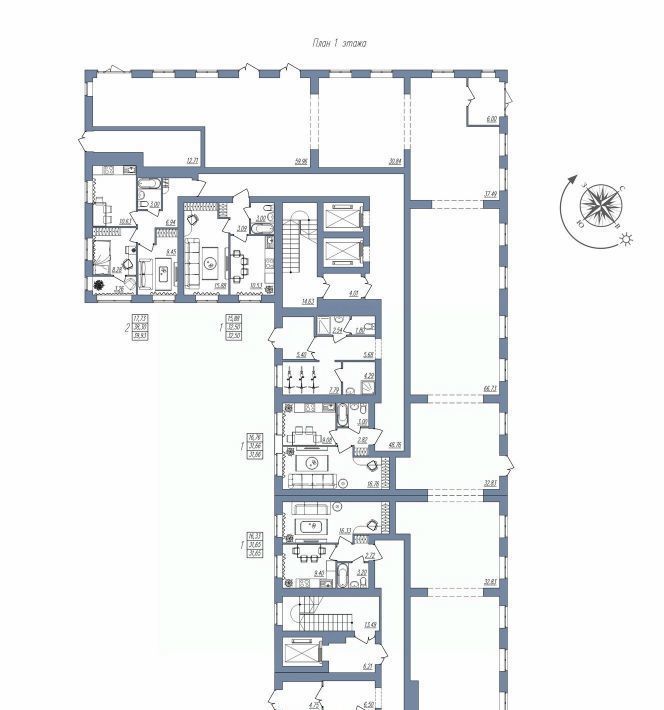 квартира г Волгоград р-н Тракторозаводский ул Тракторостроителей 21/1 фото 2