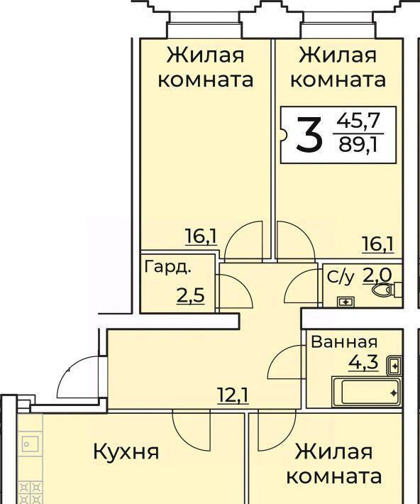 квартира г Чебоксары р-н Московский ул Пирогова 10а фото 1