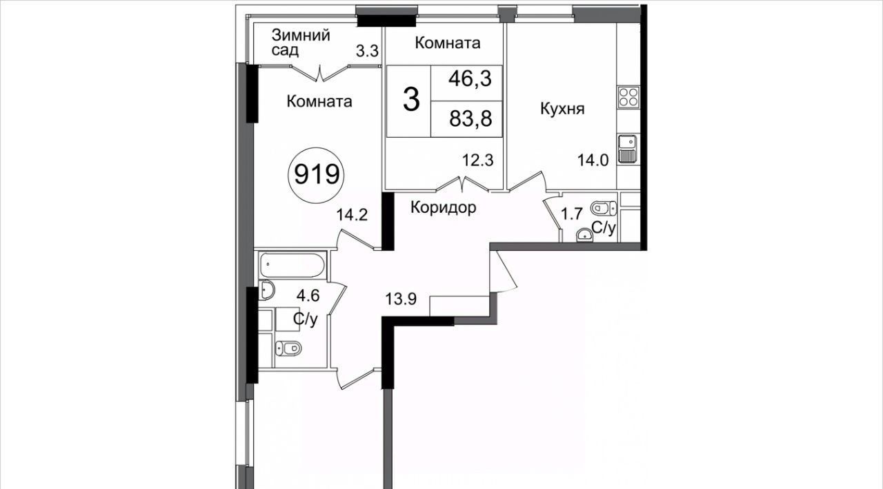 квартира г Москва метро Бульвар Рокоссовского ул Тагильская 4в фото 1