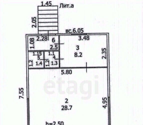 офис г Казань р-н Вахитовский ул Николая Ершова 25к фото 9