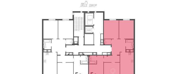 квартира г Санкт-Петербург метро Фрунзенская наб Миклухо-Маклая 1к/1 фото 2