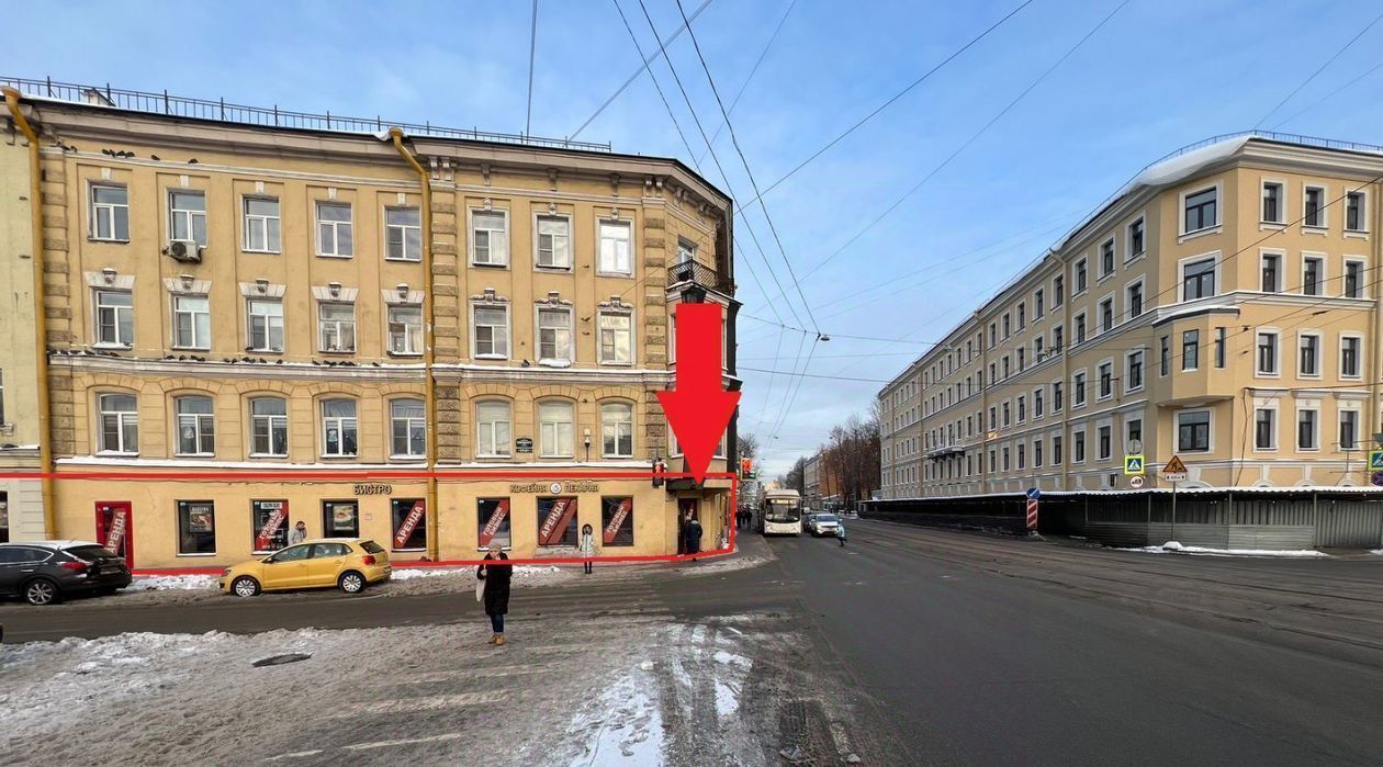 торговое помещение г Санкт-Петербург метро Нарвская наб Обводного канала 219/221 фото 1