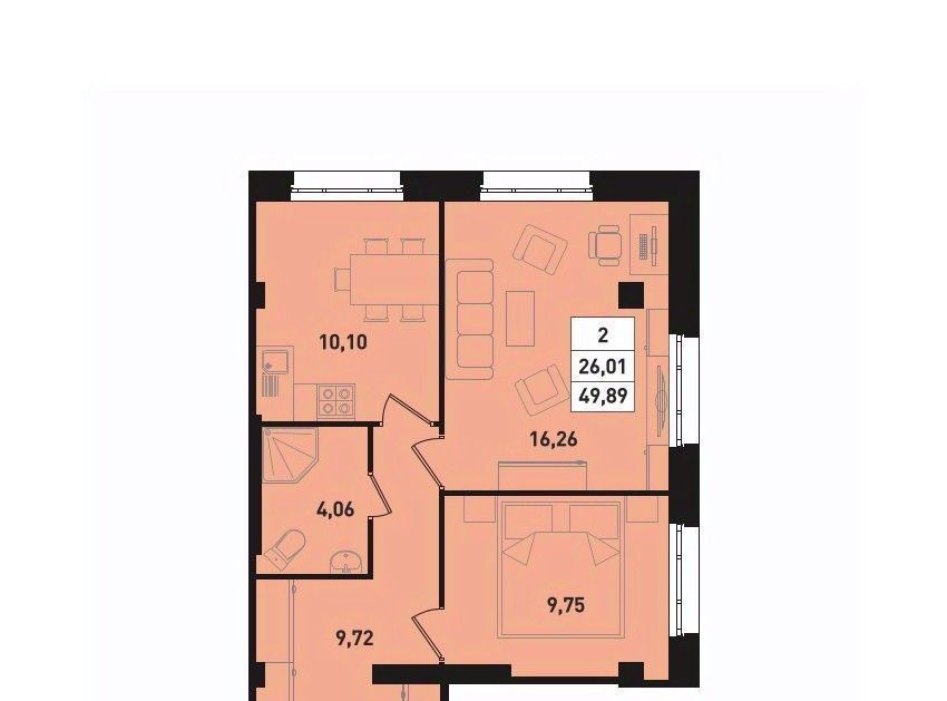 квартира р-н Всеволожский г Мурино ул Шоссе в Лаврики 64к/4 Девяткино фото 1