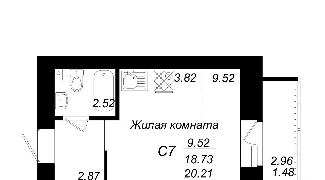 квартира р-н Зеленодольский с Осиново ул М.Ф.Гайсина Осиновское с/пос, Авиастроительная, с 6 фото 1