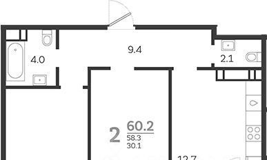 квартира г Краснодар р-н Центральный ул Колхозная 5к/4 фото 1