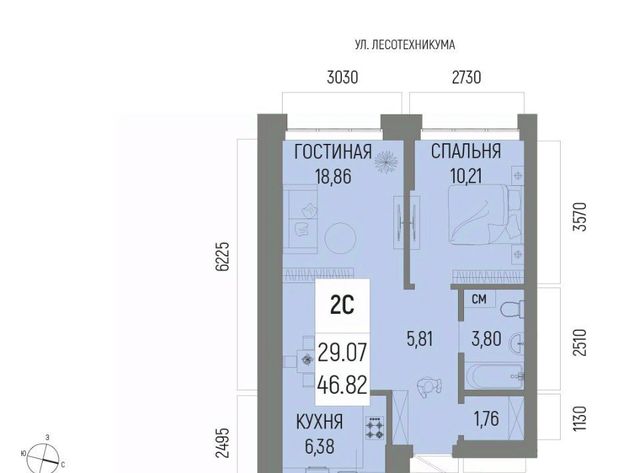 р-н Октябрьский ЖК «Новатор» Глумилино-1 мкр фото