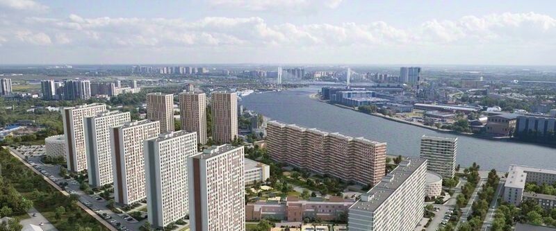 квартира г Санкт-Петербург метро Пролетарская наб Октябрьская комплекс фото 4
