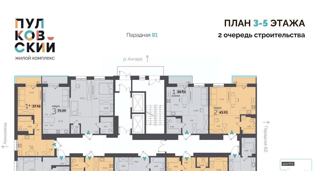 квартира г Иркутск р-н Ленинский пер Пулковский 28 фото 2