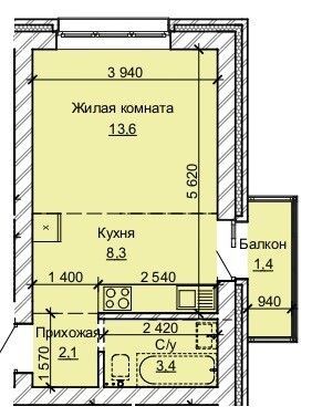 квартира г Барнаул ул Анатолия 304 муниципальное образование Барнаул фото 1