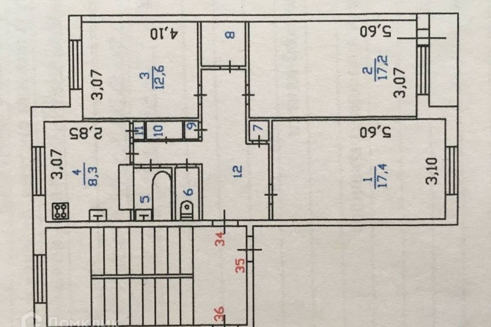 квартира р-н Приозерский г Приозерск ул Суворова 34 фото 6