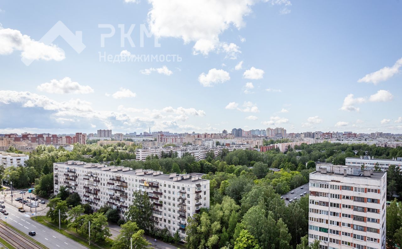 квартира г Санкт-Петербург метро Гражданский Проспект пр-кт Светлановский 121к/1 фото 4