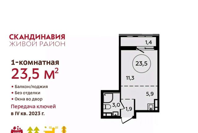 п Сосенское ЖК Скандинавия метро Бунинская аллея дом 14 фото