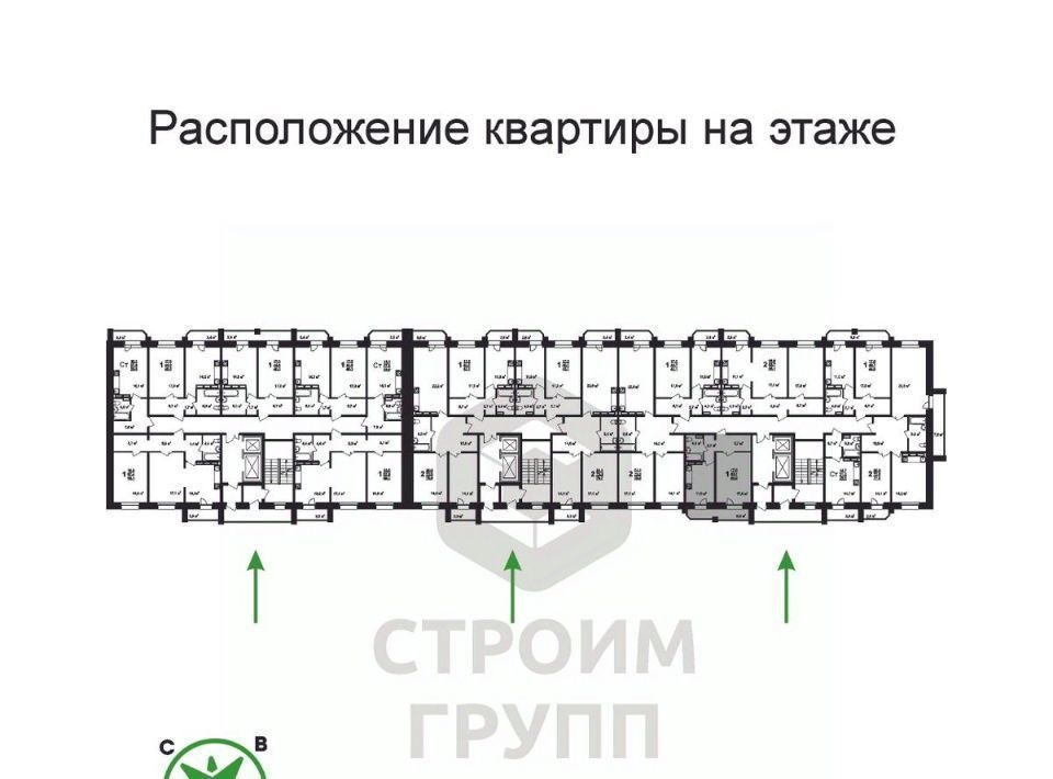 квартира г Владимир р-н Октябрьский ул Лакина 2а фото 2