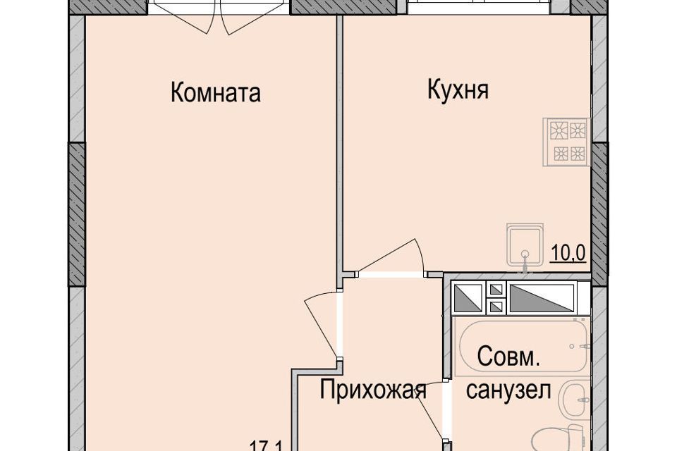 квартира г Ижевск ул Камбарская городской округ Ижевск фото 1