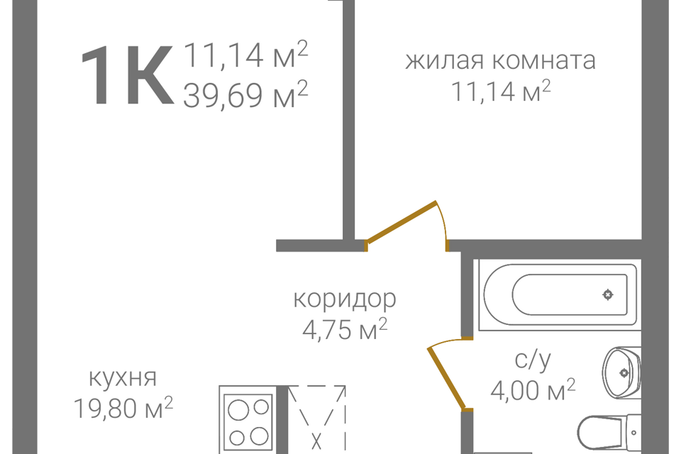 квартира г Нижний Новгород ул 2-я Оранжерейная 2 городской округ Нижний Новгород фото 1