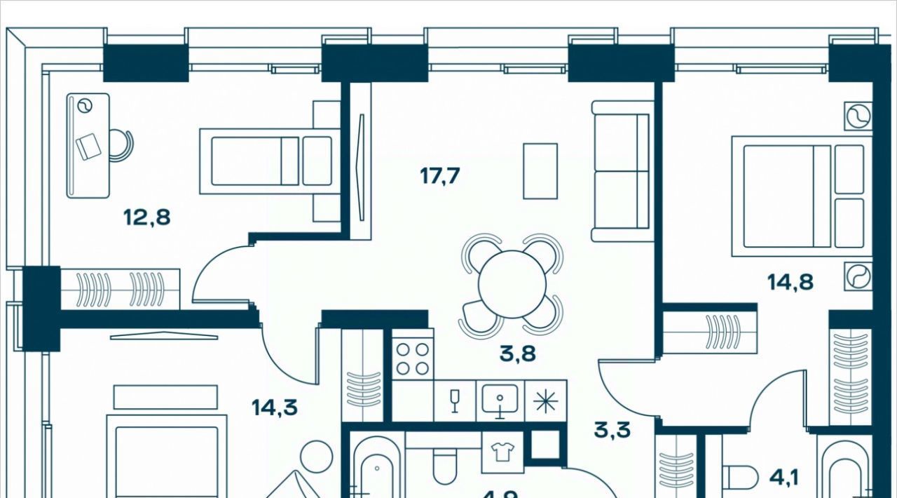 квартира г Москва метро Красный Балтиец ул Часовая 28к/8 фото 1