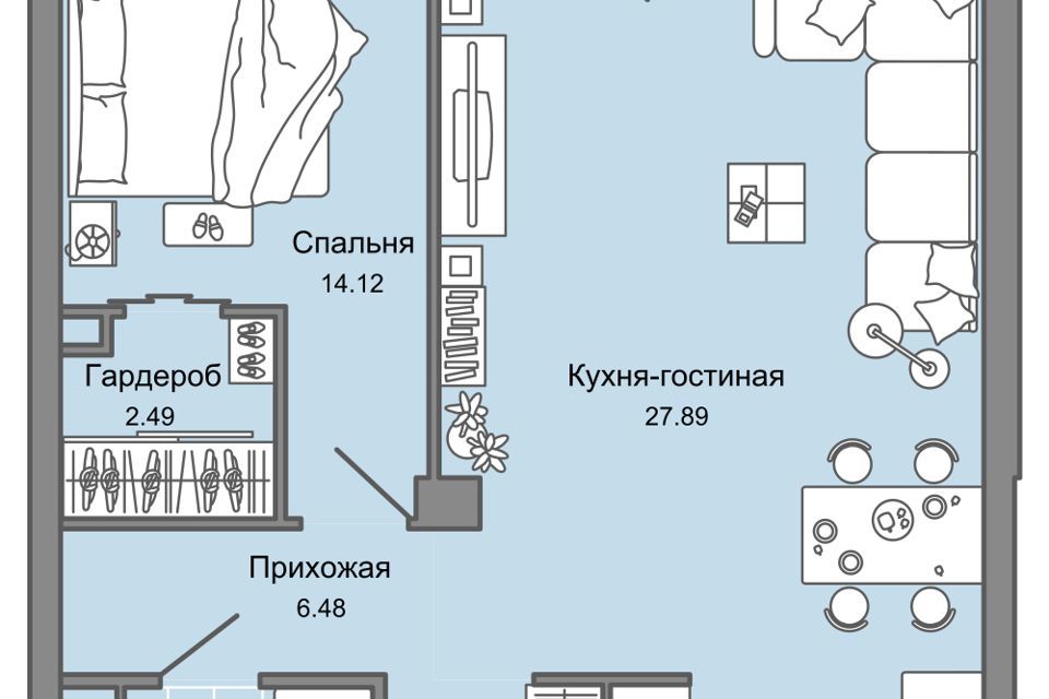 квартира г Ульяновск ул Еремецкого 36 городской округ Ульяновск фото 1