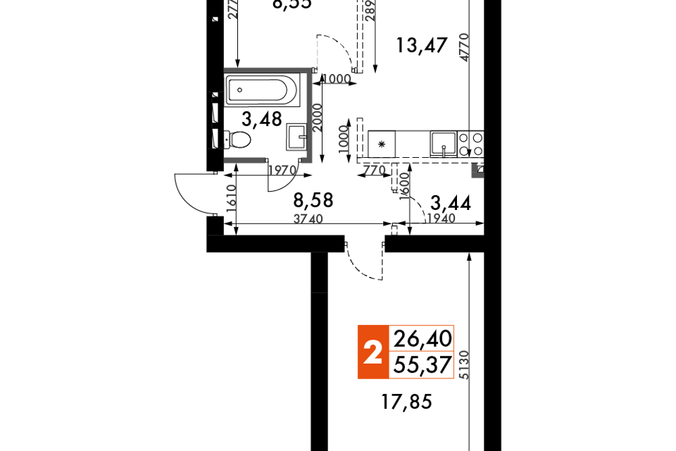 квартира городской округ Одинцовский д Митькино жилой комплекс Жаворонки Клаб, к 4 фото 1