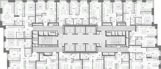 квартал небоскребов Upside Towers фото 5